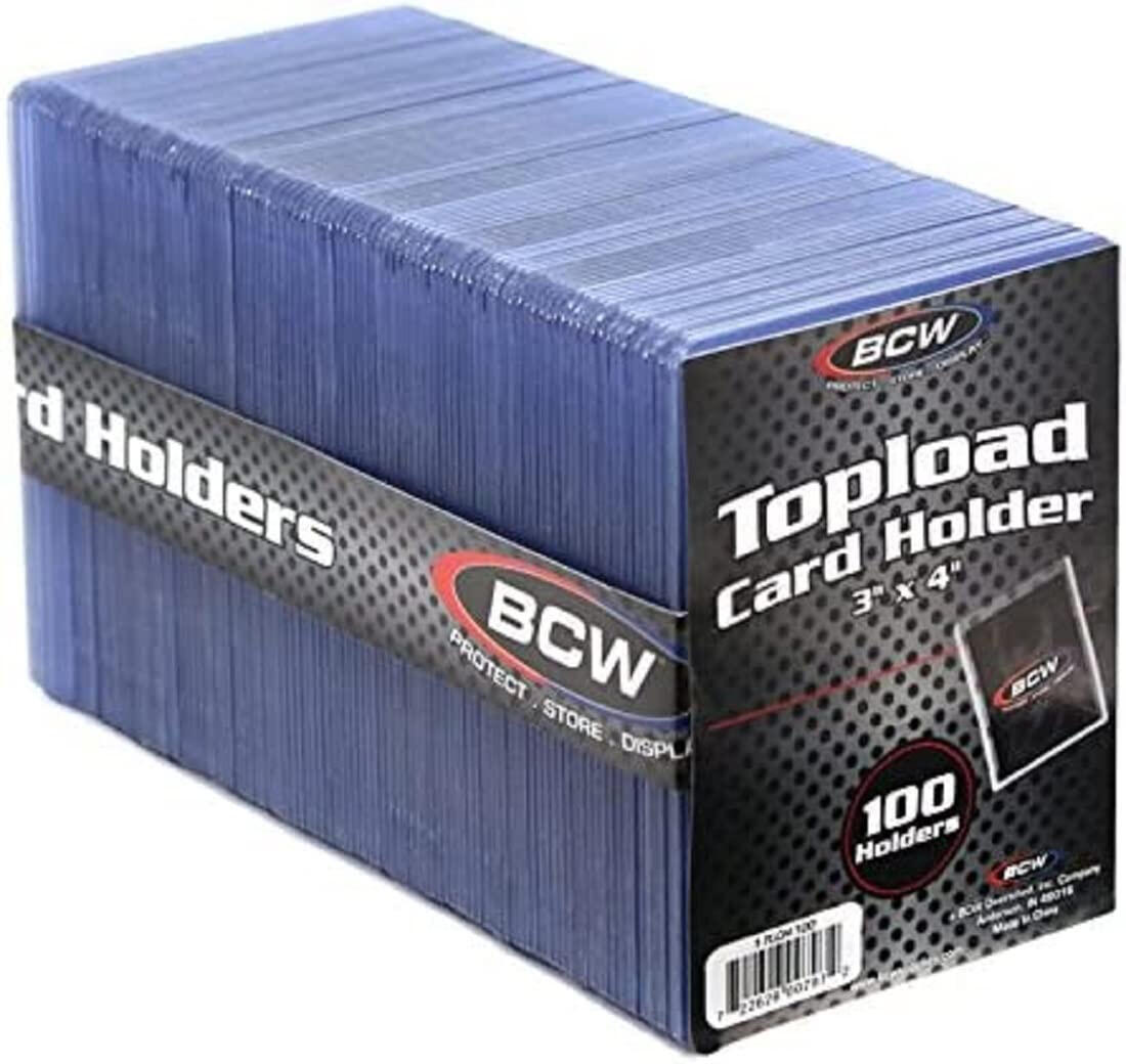 100ct Standard Toploaders
